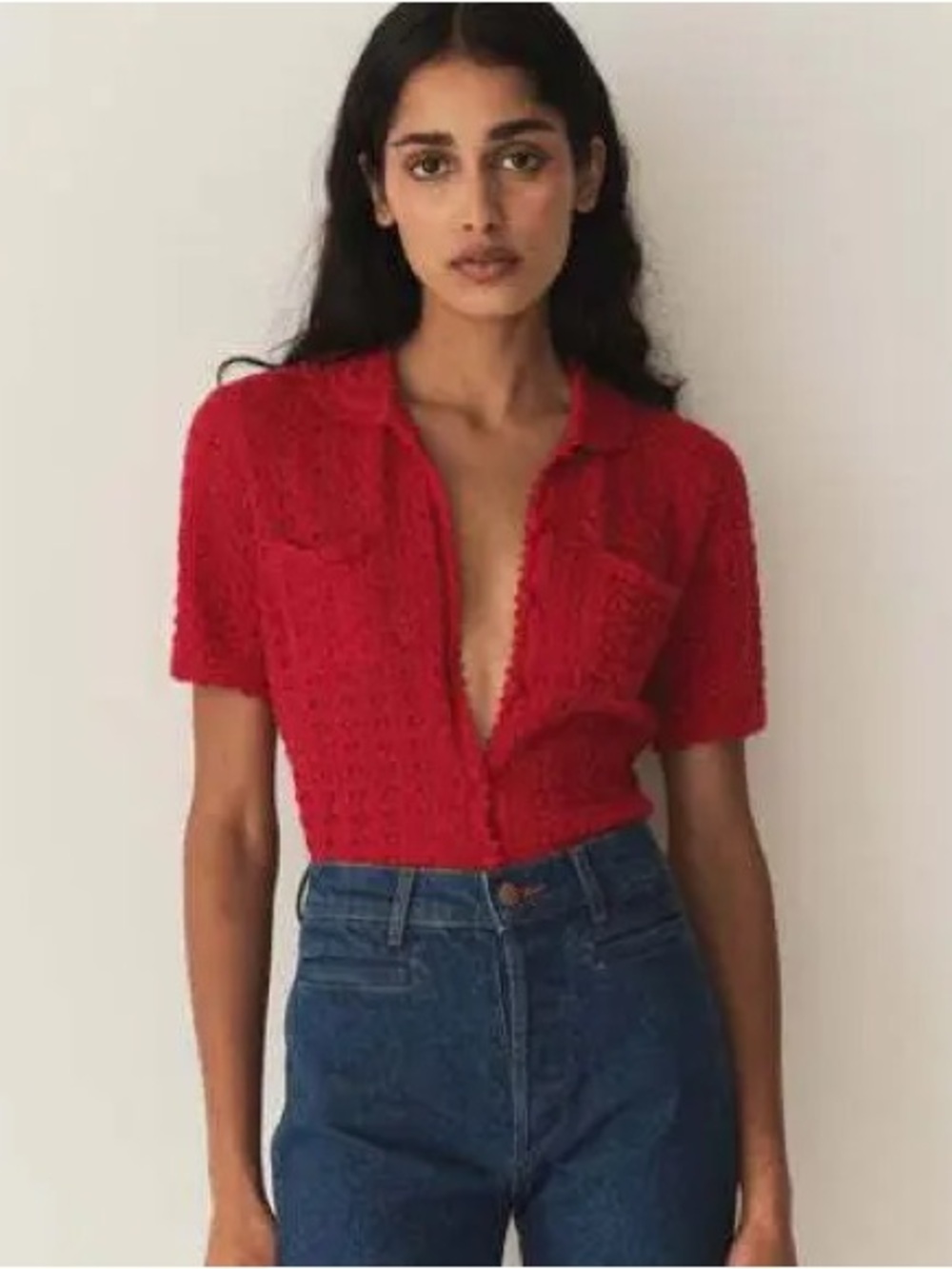 Dôen Gloriana sweater in Wild Cherry 🍒